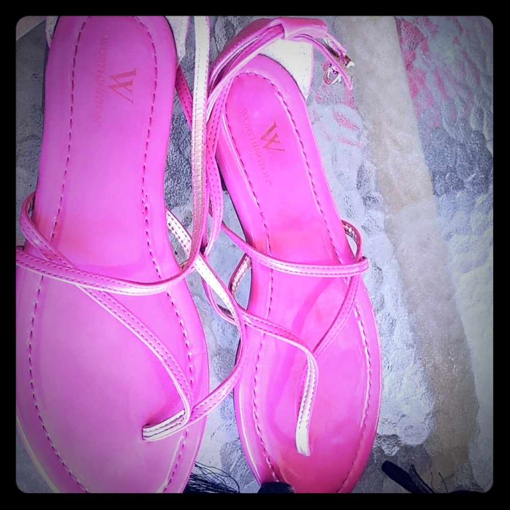 Worthington pink sandal
